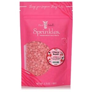 Cherry Bomb Pink Zebra Bag of Sprinkles 🍒